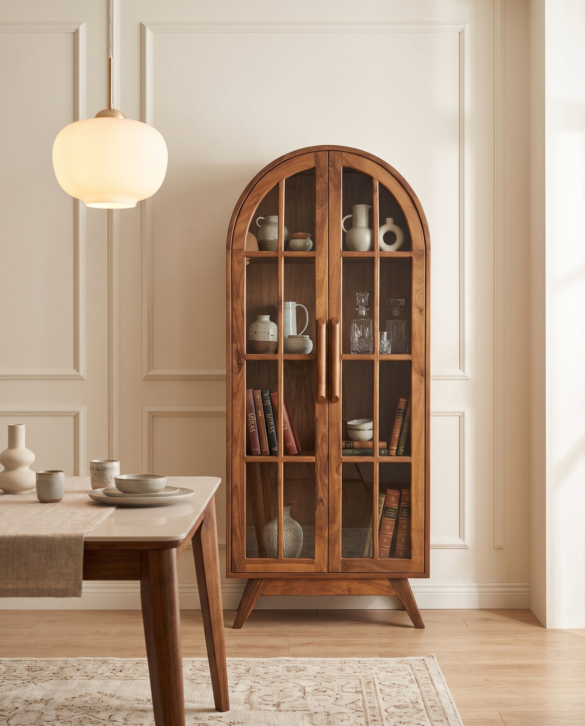 Selanik Oval Vitrin