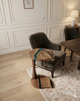 Damla Epoksi Yan Sehpa