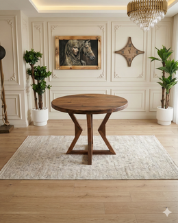 Yıldız Yuvarlak Yemek Masası