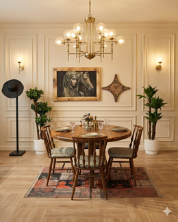 Damla Yuvarlak Yemek Takımı